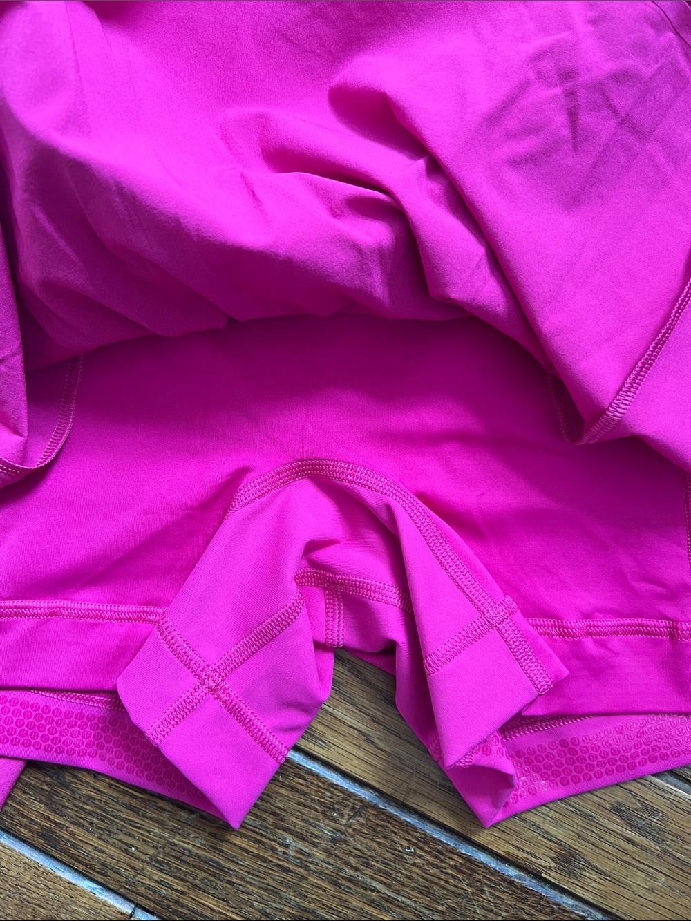 Lululemon Pink Flare A-Line Side Pleat Tennis Skirt Skort Size Small NWT - Picture 5 of 6